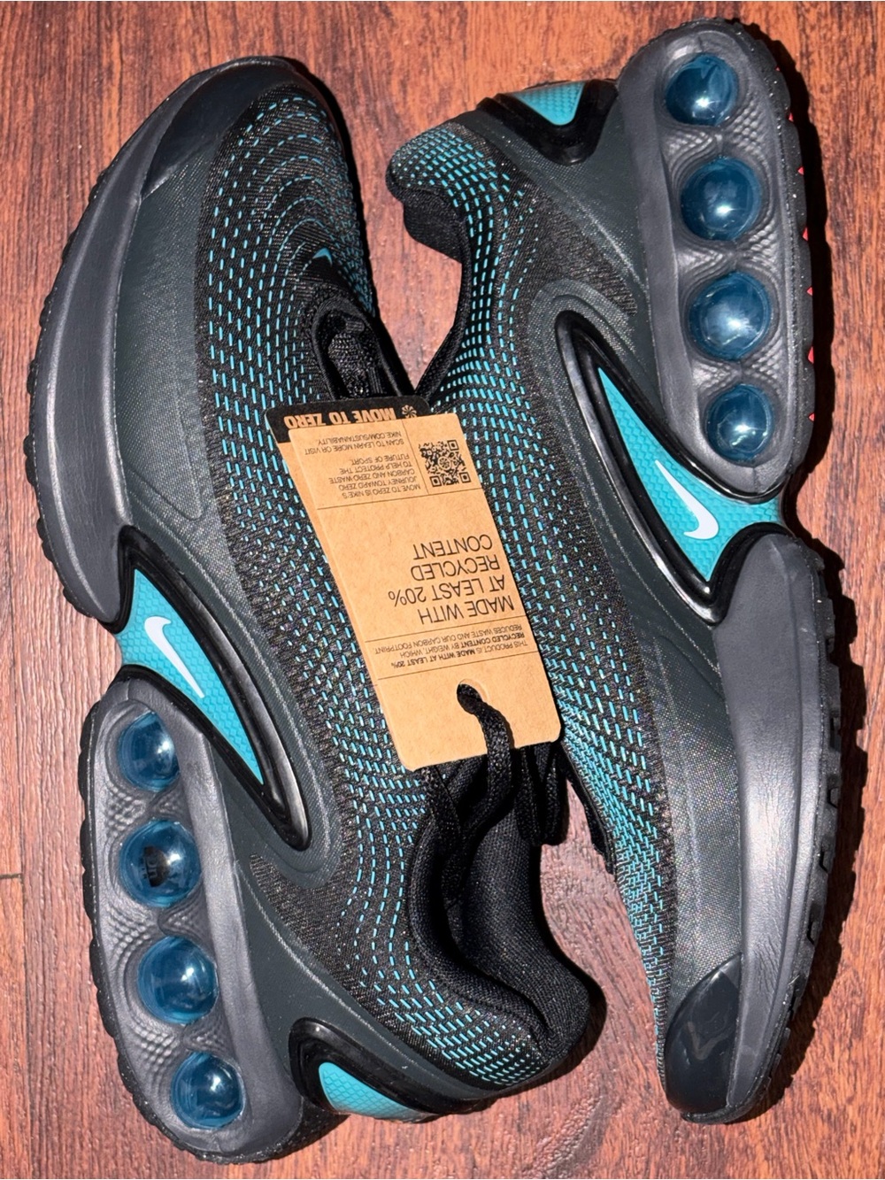Men's Nike Air Max DN ES Black/White-Dusty Cactus-Black (HV5235 001) US Men’s 11